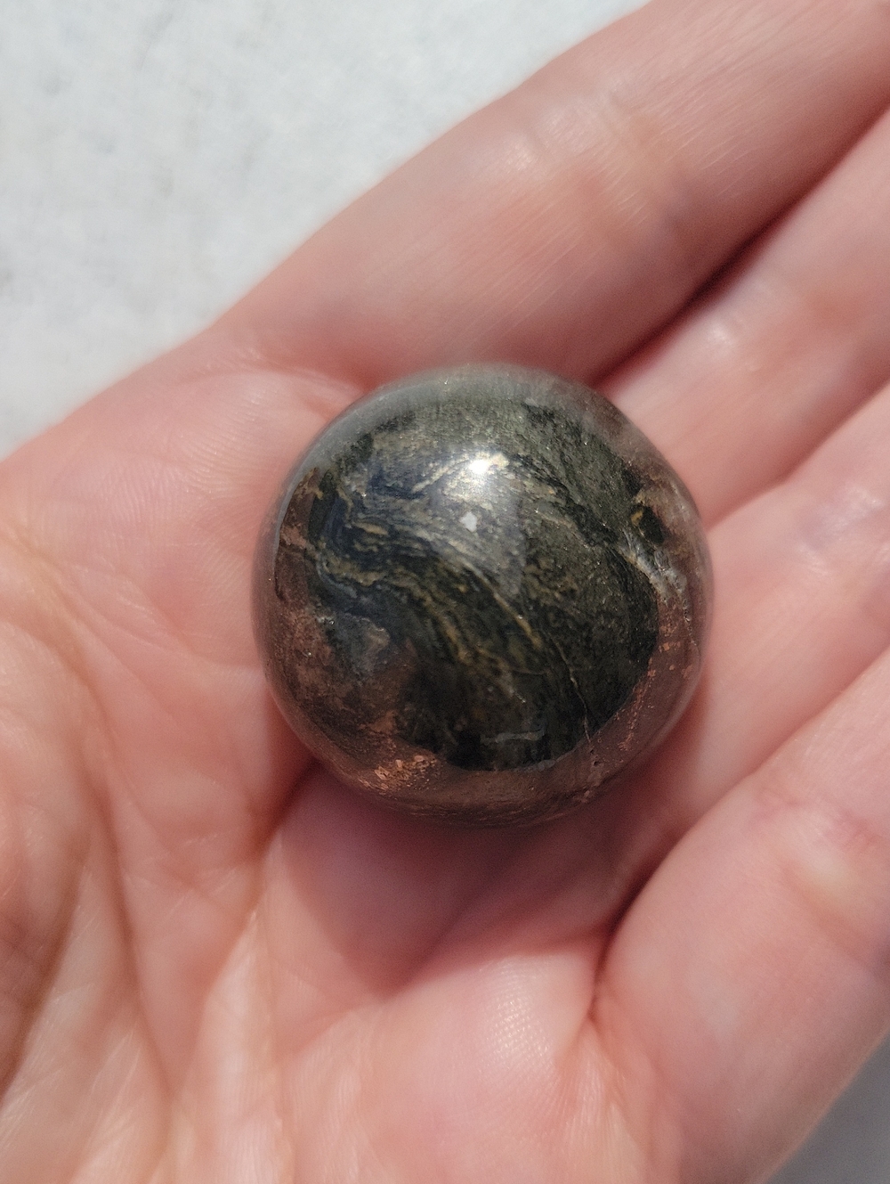 Pyrite Crystal Sphere